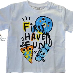 T-SHIRT MANICA CORTA FIRST HAVE FUN! TUC TUC