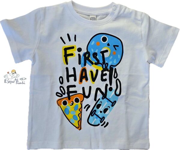 T-SHIRT MANICA CORTA FIRST HAVE FUN! TUC TUC