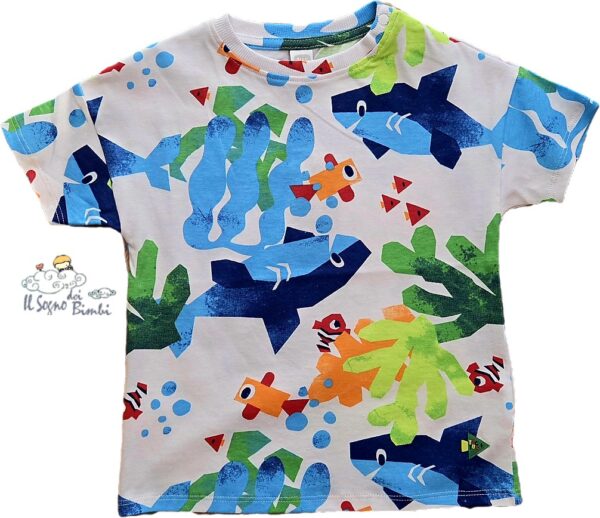 T-SHIRT MANICA CORTA  PESCIOLINI TUC TUC