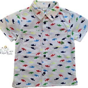 CAMICIA MANICA CORTA SQUALETTI TUC TUC