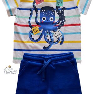 COMPLETO T-SHIRT E PANTALONCINO BEACH SQUAD TUC TUC
