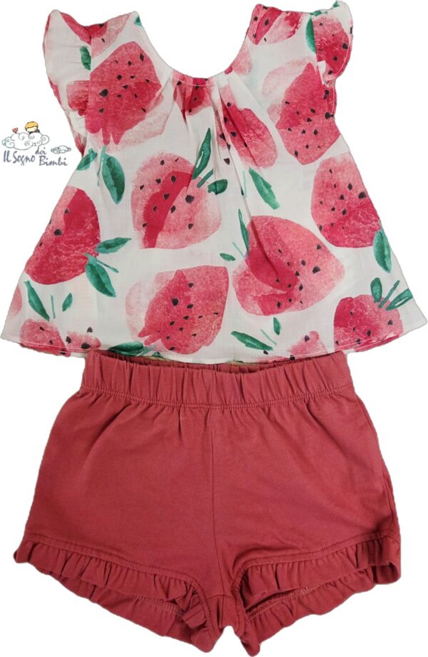 COMPLETO FRAGOLE TUTTO PICCOLO