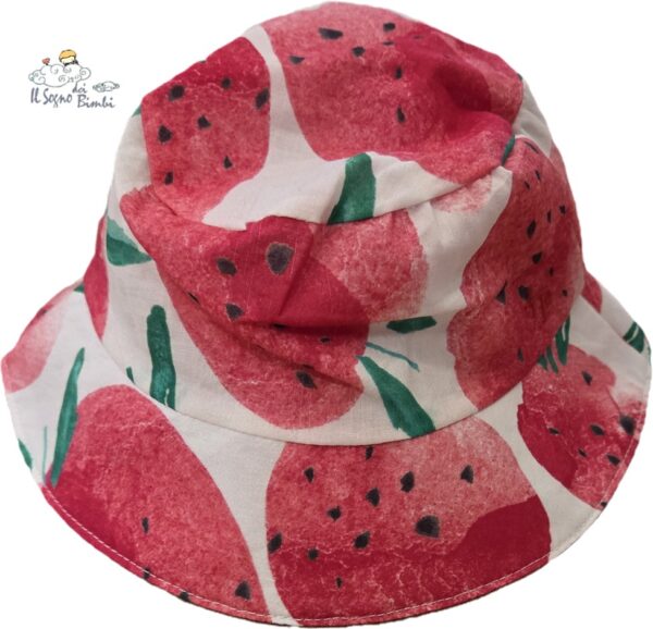 CAPPELLO PESCATORA FRAGOLE TUTTO PICCOLO