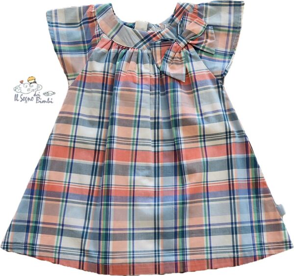 VESTITO SCACCHI TUTTO PICCOLO